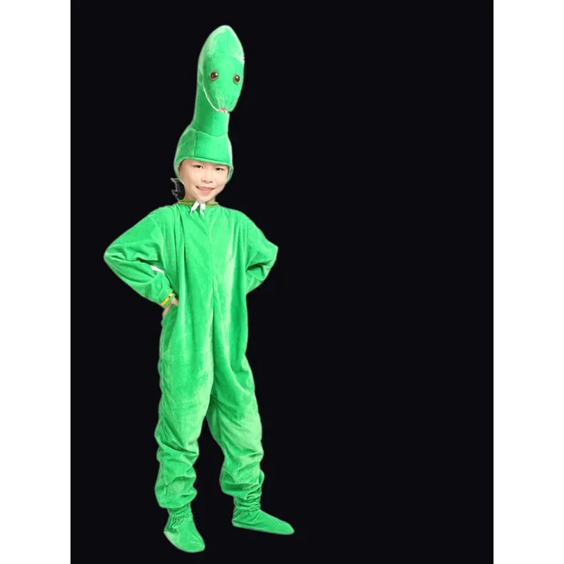 أزياء تنكرية لحفلات الأطفال بدلة ثعبان الثعبان للأطفال بيجامات للأطفال بدلة قفز كرتونية على شكل حيوانات للهالوين