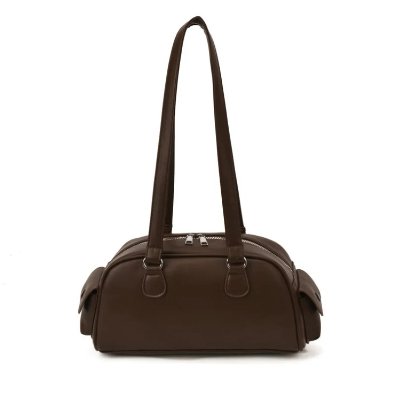 

Elegant Luxury High-End Shopper Bag For Women With Large Capacity Commuter Friendly Solid Color And Trendy Fashion