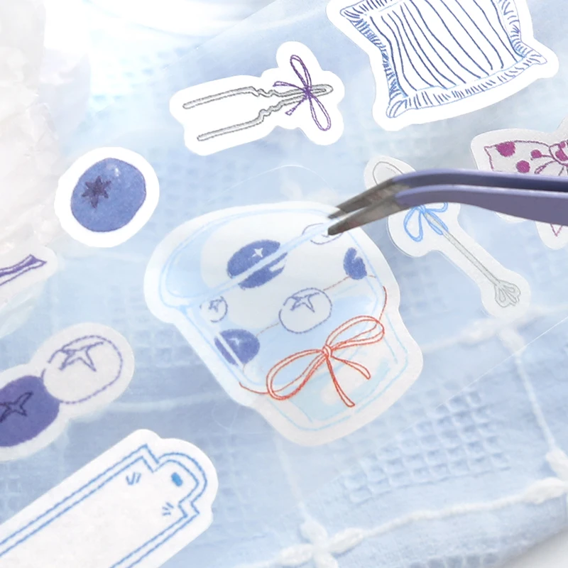 50mm * 3m Senna soirée brise série Kawaii Ins découpe Washi ruban à la main Scrapbooking matériel papeterie autocollants