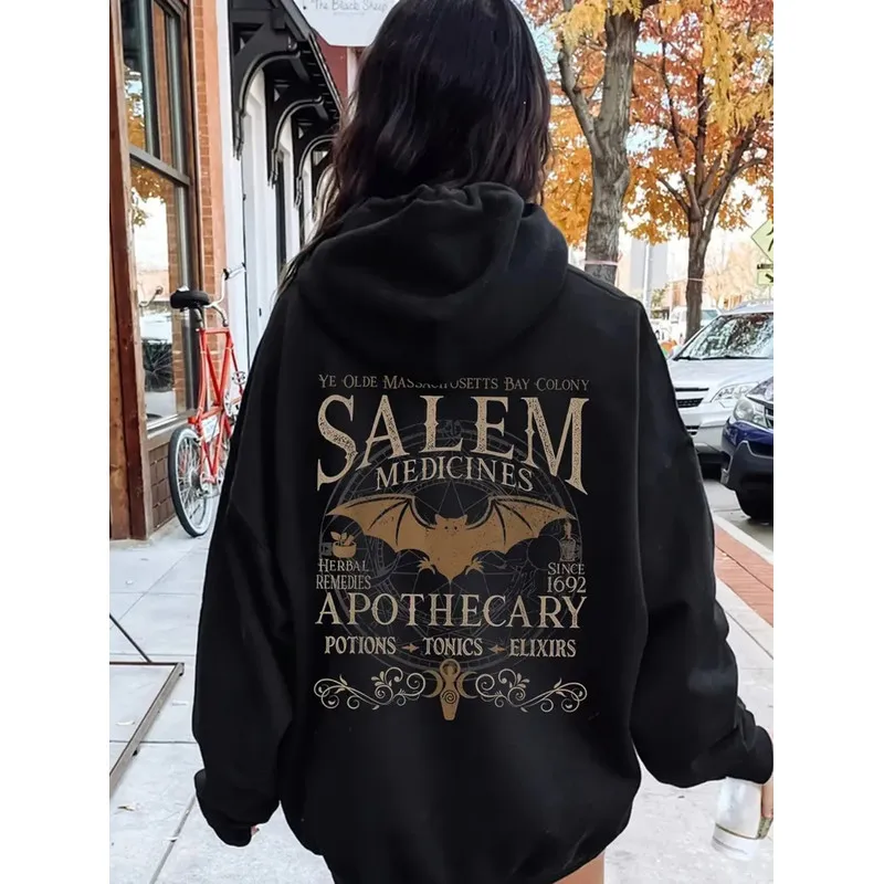 This year's new styleHoodie Soft fleece drawstring hooded sweatshirt With kangaroo pockets Loose-fit long-sleeve casual street
