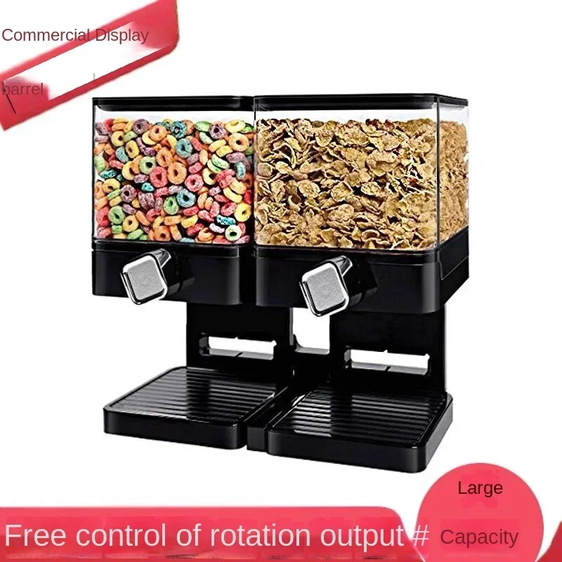 Wheat Chip Machine Food and Grocery Sealed Storage Tank Dried Fruit Snack Jar Grain Dispenser Cat Food Storage Bucket Breakfast