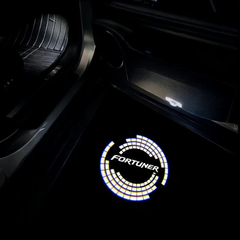

For Toyota FORTUNER 2015 2016 2017 2018 2019 2020 2021 2022 2023 2024 2025 LED Car Door Projector Ghost Shadow Courtesy Lamp