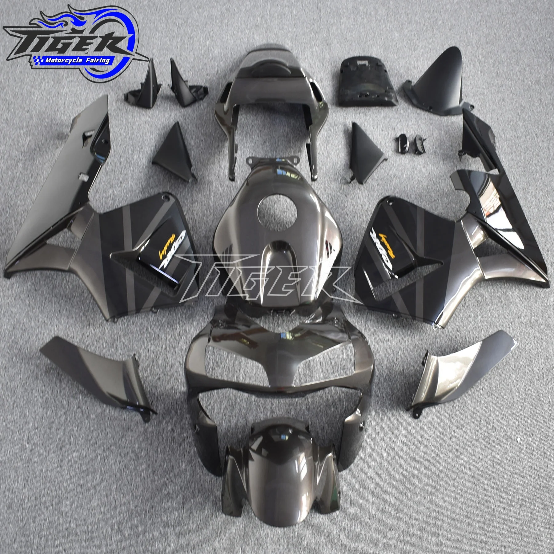 For Honda CBR600RR CBR 600RR 600 CBR600 RR F5 2003 2004 Cowl Body Fairing Kit Bodywork ABS Injection Plastic Cover Cement Gray