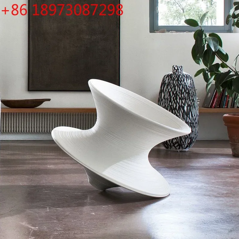 Gyro chair tumbler rotating terrace balcony play area creative Internet celebrity leisure rocking chair