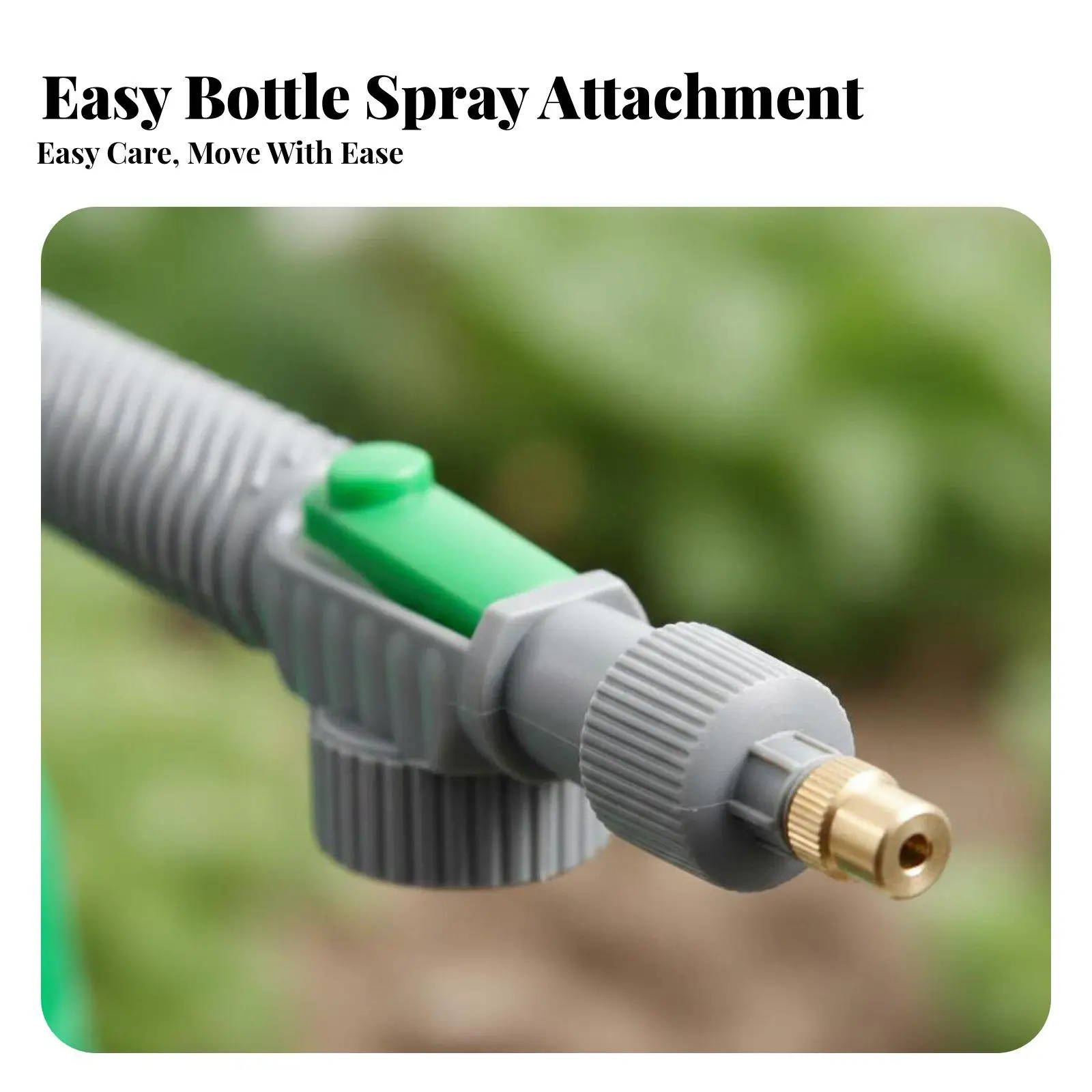 Beverage Bottle Dispenser Head Portable High Pressure Water Spray Er Attachment