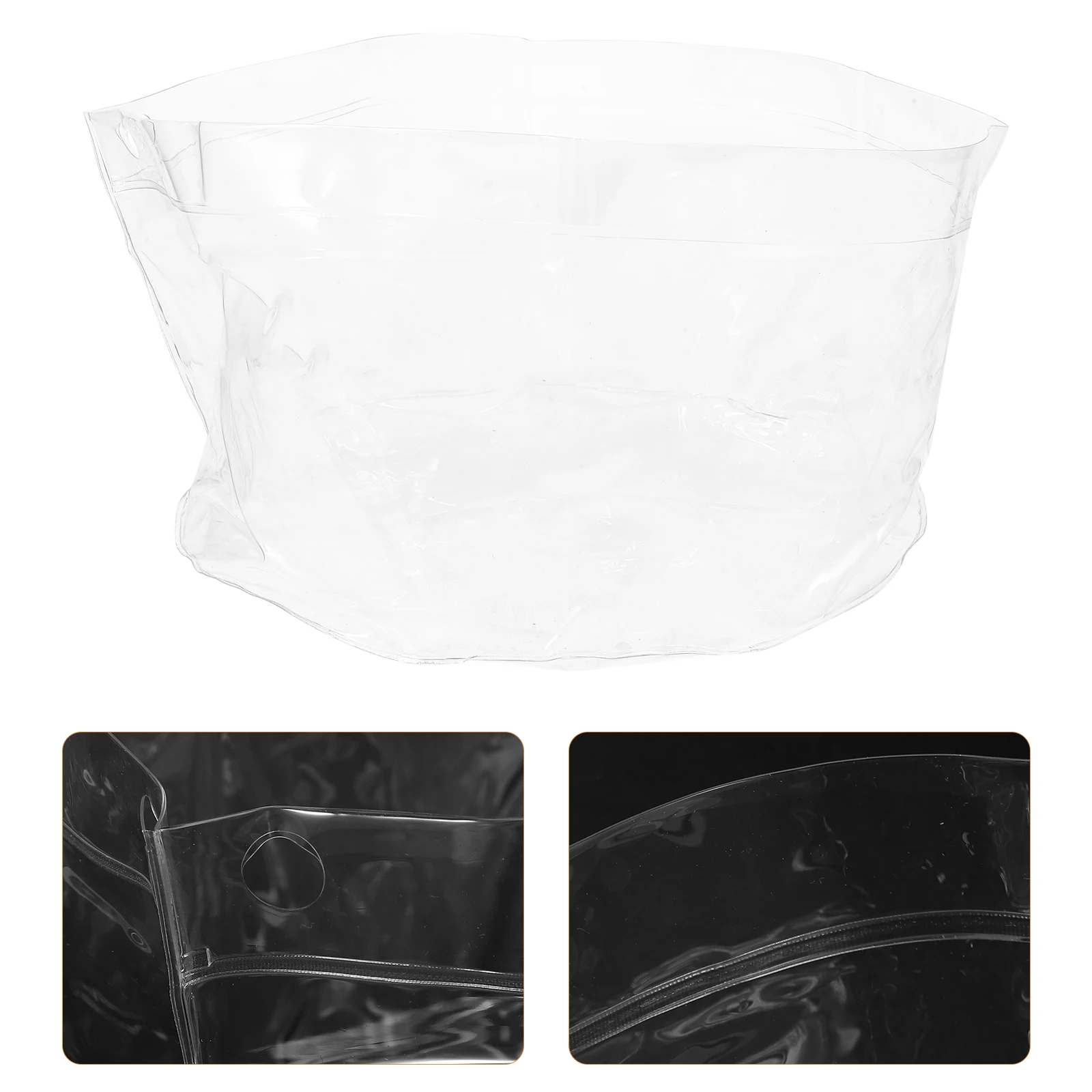 

Portable Collapsible Clear Pvc Foldable Basin For Travel Outdoor Camping Lightweight Easy Carry Foldable Container Large