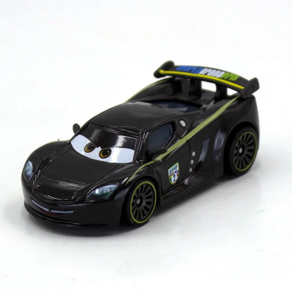 1:55 Disney Pixar Cars 3 Lightning McQueen Francesco Mack Truck Jackson Alloy Racing Car Collection Modellset Festtagsgeschenke