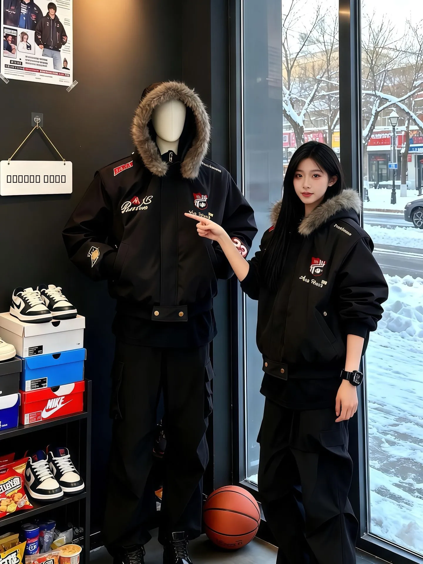 

Мужская зимняя куртка American Sle Mountain Eagle с вышивкой, на пуху, с меховым воротником, рабочая одежда, пальто Ort Bread Sle