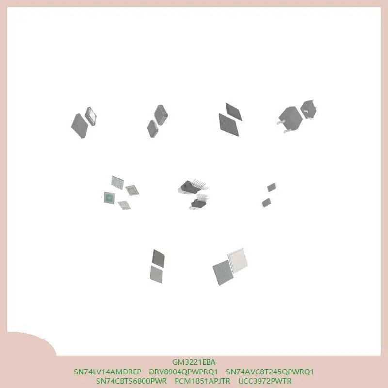 

GM3221EBA SN74LV14AMDREP DRV8904QPWPRQ1 SN74AVC8T245QPWRQ1 SN74CBTS6800PWR PCM1851APJTR UCC3972PWTR