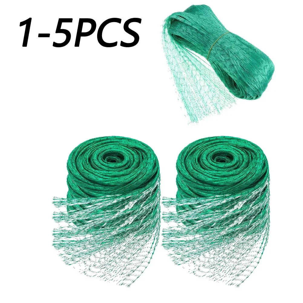 10M Anti Bird Protective Net Mesh Garden Plant Netting Protect Plants and Fruit Trees from Birds Deer Poultry,1-5 Packs