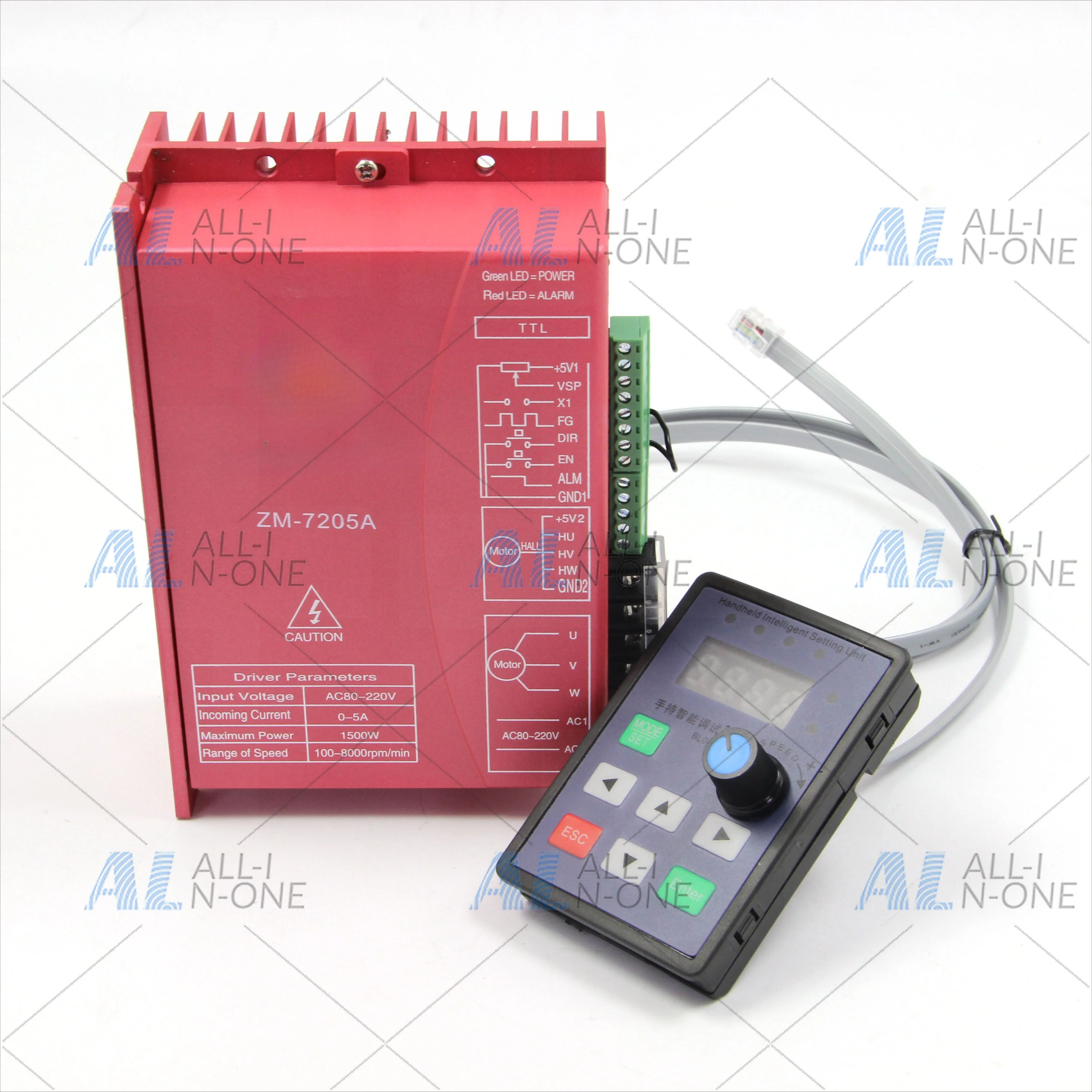 310V High-Voltage High-Power DC Brushless Motor Driver with 220V AC Control ZM-7205