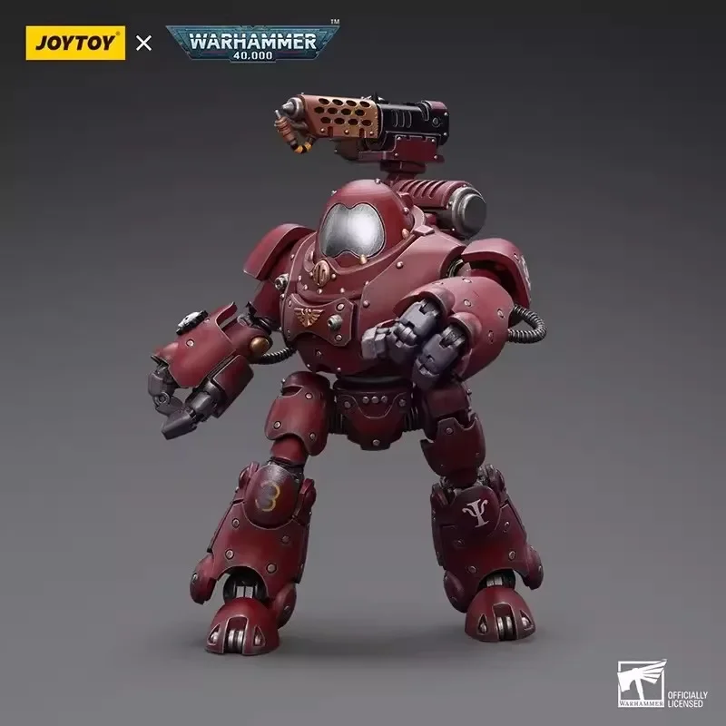 [EM ESTOQUE] JOYTOY Warhammer 40k 1/18 Figuras de ação 24CM Adeptus Mechanicus Kastelan Figuras de coleções de robô