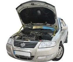 Hood Damper for Nissan Almera B10 2006–2010 Front Bonnet Modify Gas Struts Springs Lift Support Shock Absorber Rod Pistons