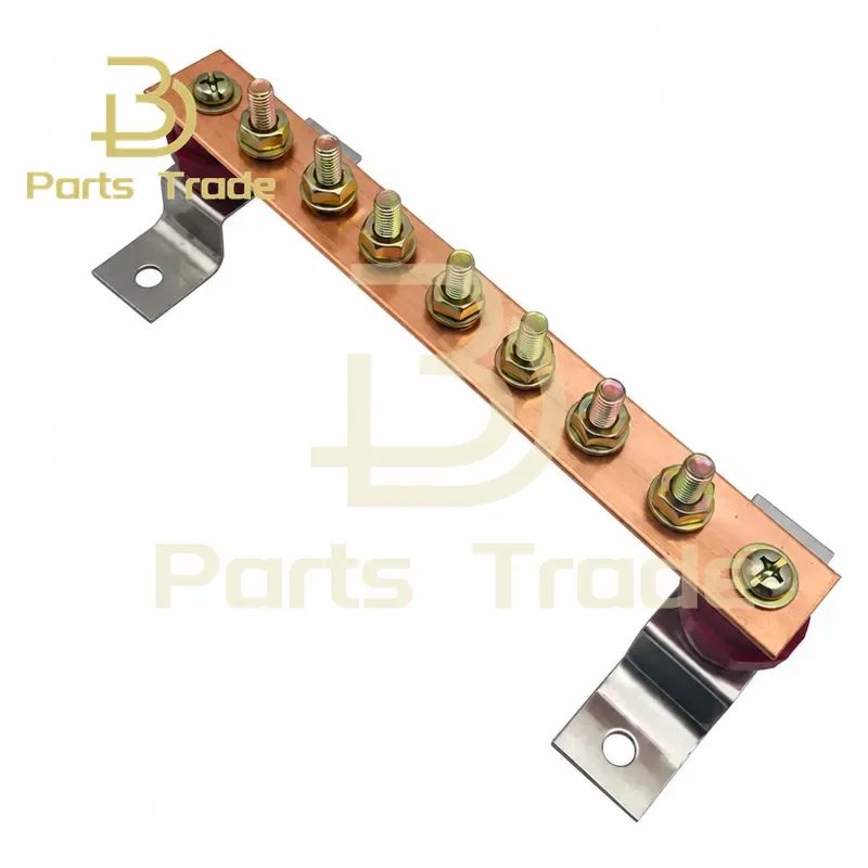 Grounding Busbar Potential Terminal 3MM*30MM Copper Bar Machine Room Copper Connector
