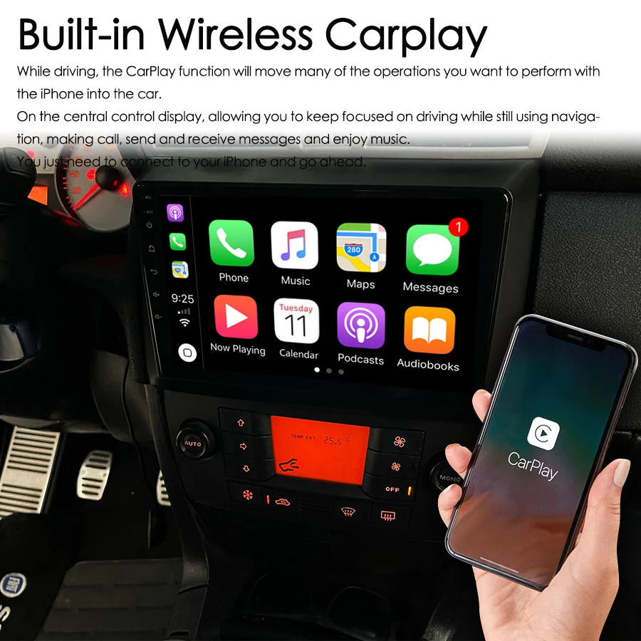 128GB ROM Android 13 Radio 2Din For Fiat Stilo 2002-2010 CarPlay Navigation GPS Touch Screen Stereo Car Multimedia Video Player