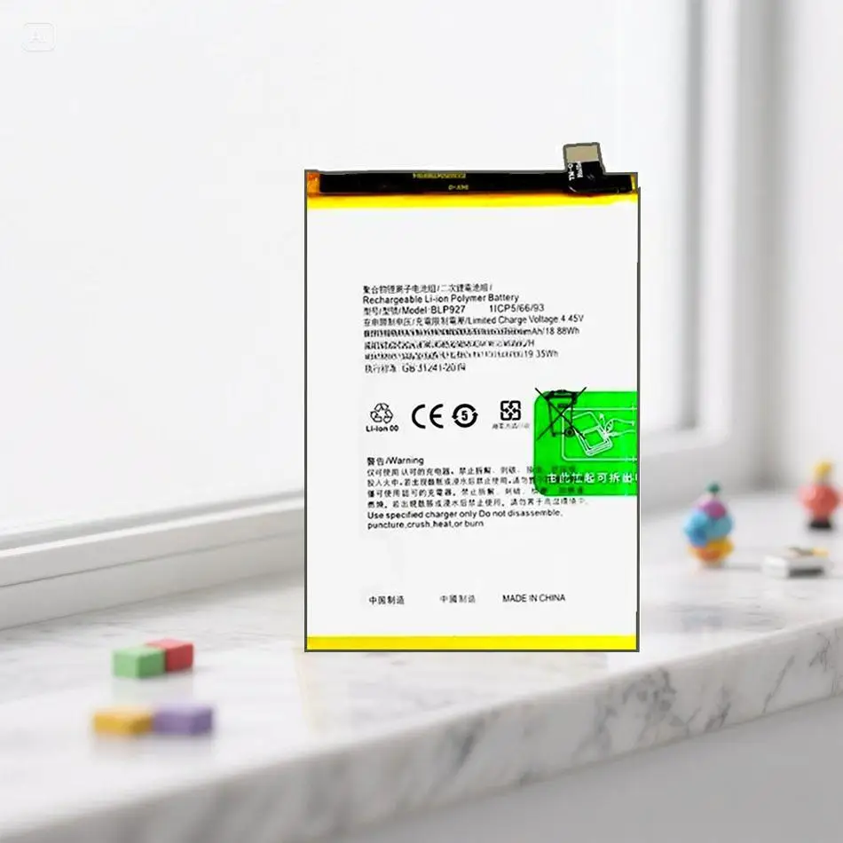 

BLP927 Good Low-Temperature Performance Mobile Phone Battery For Oneplus Nord CE2 Lite