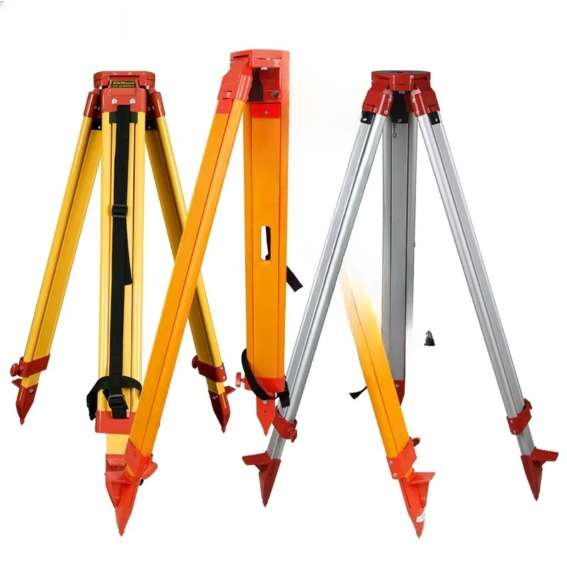 Total station tripod anti-corrosion, anti-compression, stable and durable total station tripod