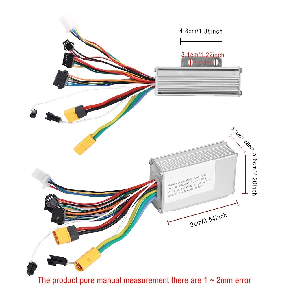 DC 48V 25A Brushless Motor Primitive Controller For Kukirin FOR G2 Max Scooter Parts & Accessories