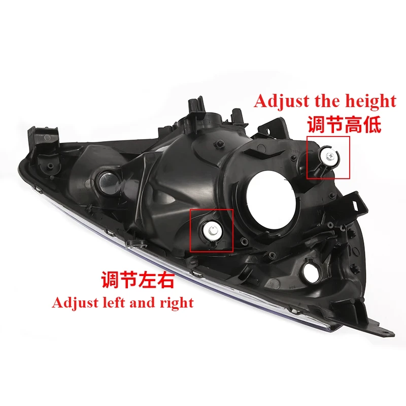 CAPQX 2PCS Car Replacement front Bumper headlight headlamp head light head lamp For FIT JAZZ 2005 2006 2007 2008 GD1 GD3