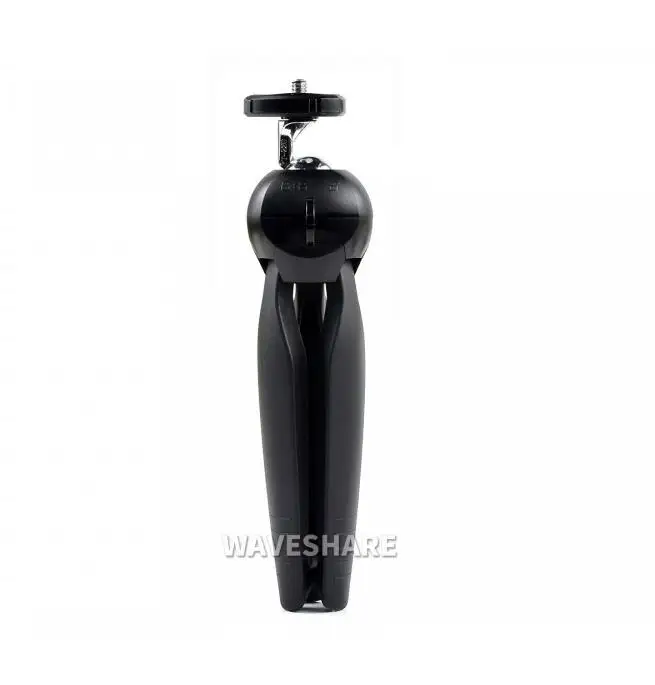 Portable Mini Tripod, 360° Rotation, Ideal For Cameras Like Raspberry Pi HQ Camera, CM-STEREO-VISION-BOARD