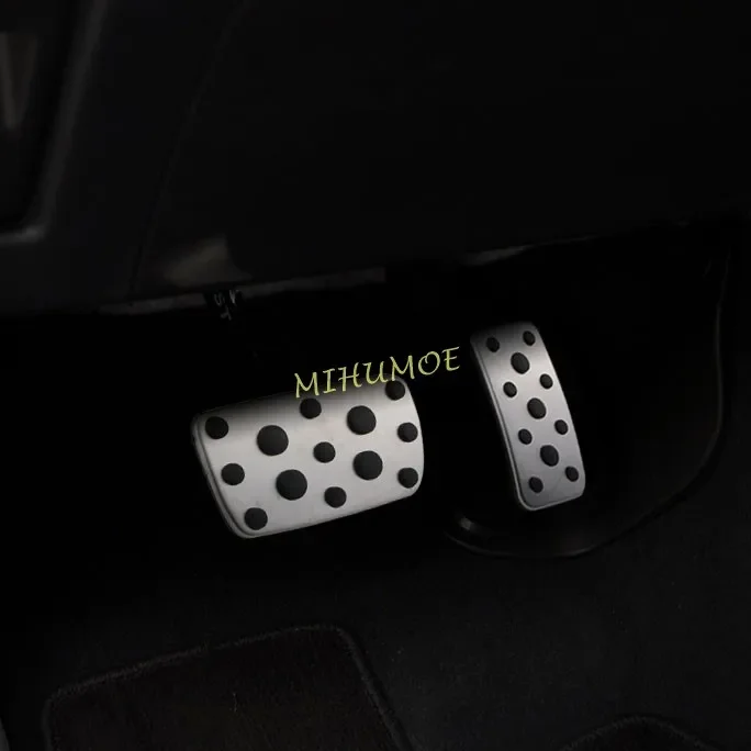 Foot Gas Brake Pedal Pad Cover For Subaru Forester XV Crosstrek Impreza Outback Legacy
