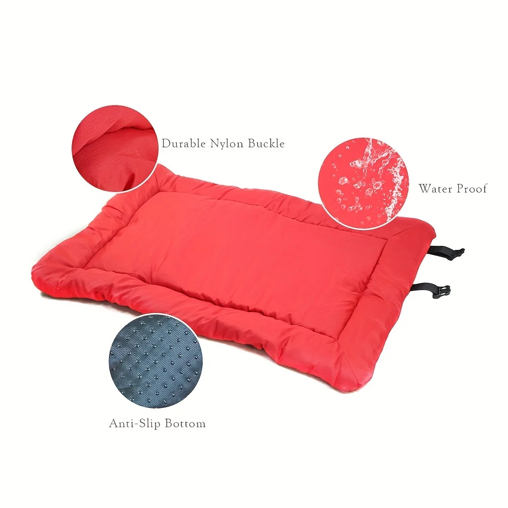 Waterproof Anti Slip Pet Bed Cushion Washable Dog Outdoor Matteress Pet Supplies