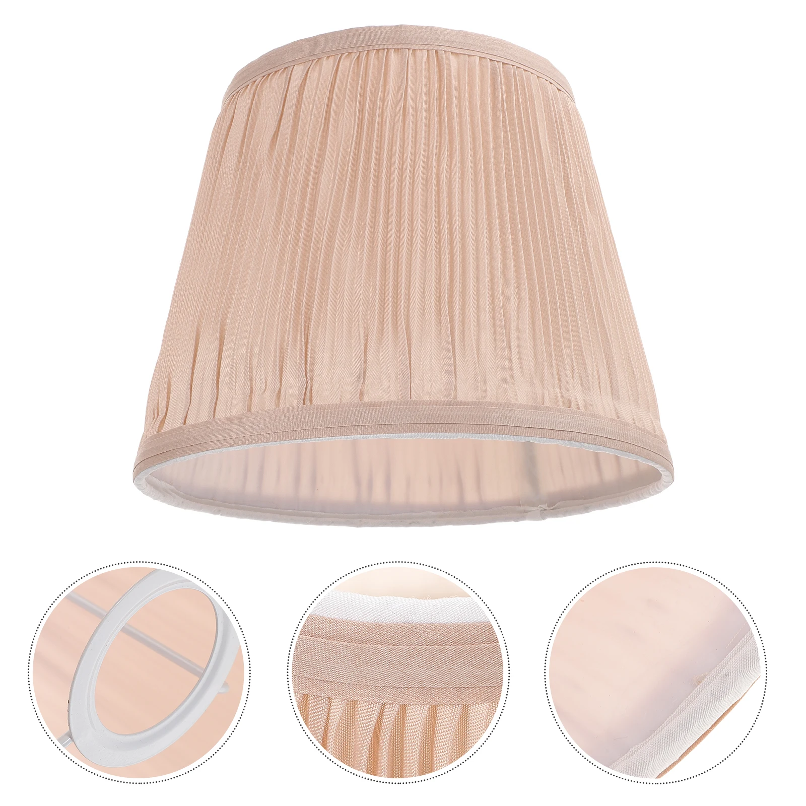 

Fabric Lampshade Bedroom Patterned Woven Wall Desk for Table Modulator