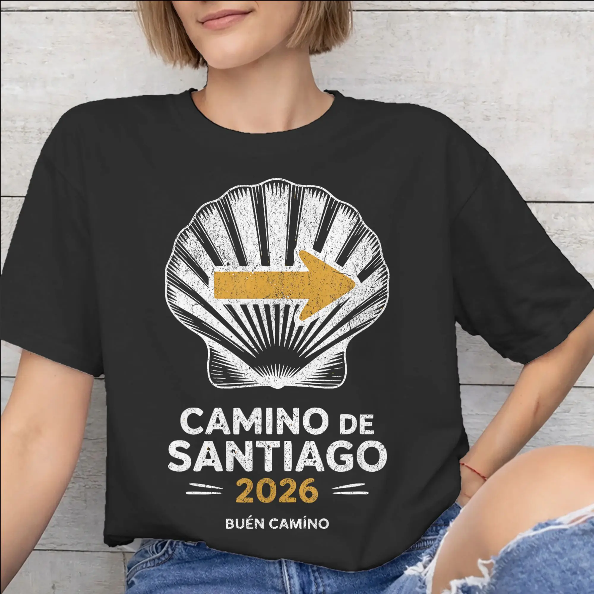 Camino De Santiago T-Shirt Summer Popular T Shirts Women Mens O-Neck Top Tees Short Sleeves Streetwear Tshirt Tops