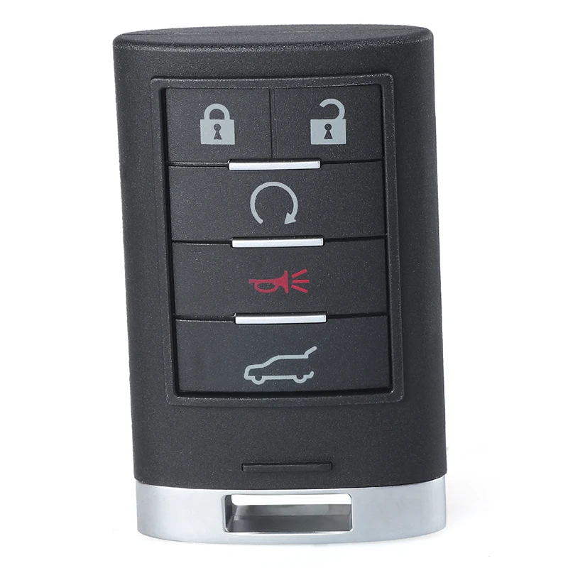 KEYECU  315MHz / 433MHz NBG009768T Keyless Smart Remote Key 5 Button Remote Key Fob for Cadillac SRX 2010-2014 ATS XTS 2013-2014