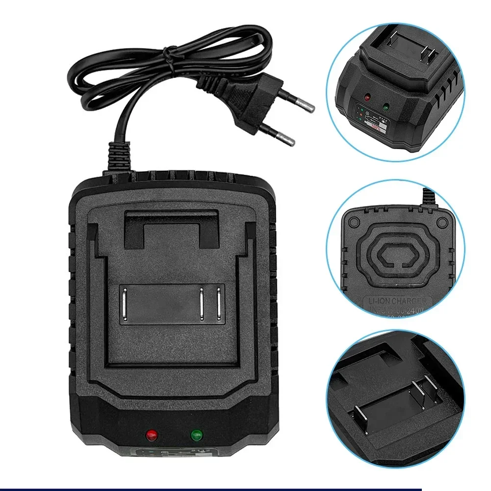 

Battery Charger Replacement For 21v Charger Type Lithium Batteries Electric Drill Grinder Power Tool Accessories