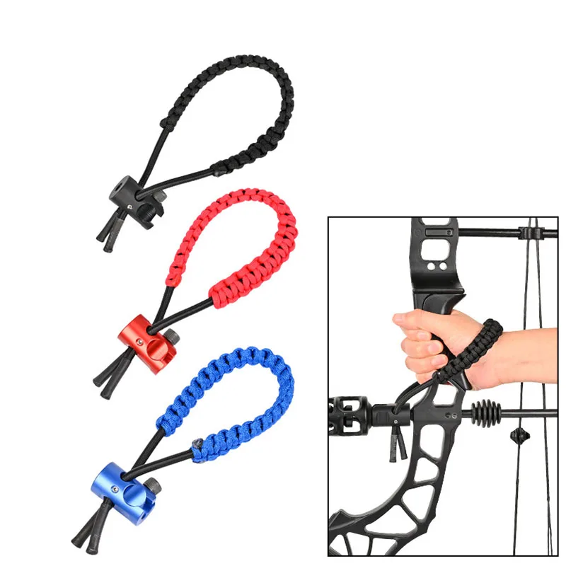 Archery Quickly Release Wrist Rope Wrist Slings Quickly Release Bow Hunting Shootings Accessories
