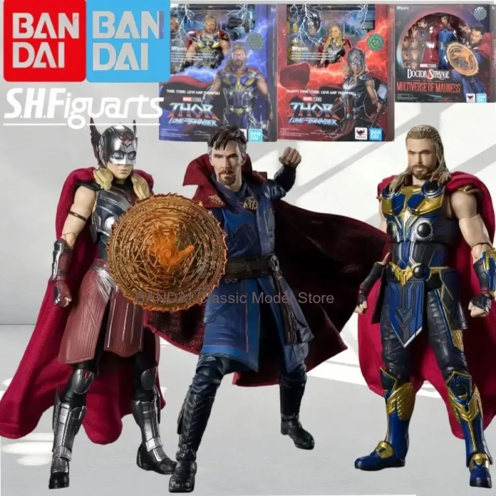 

Genuine Bandai S.H.Figuarts Marvel Thor Love and Thunder Doctor Strange Multiverse of Madness Action Figure Model Toy In Stock