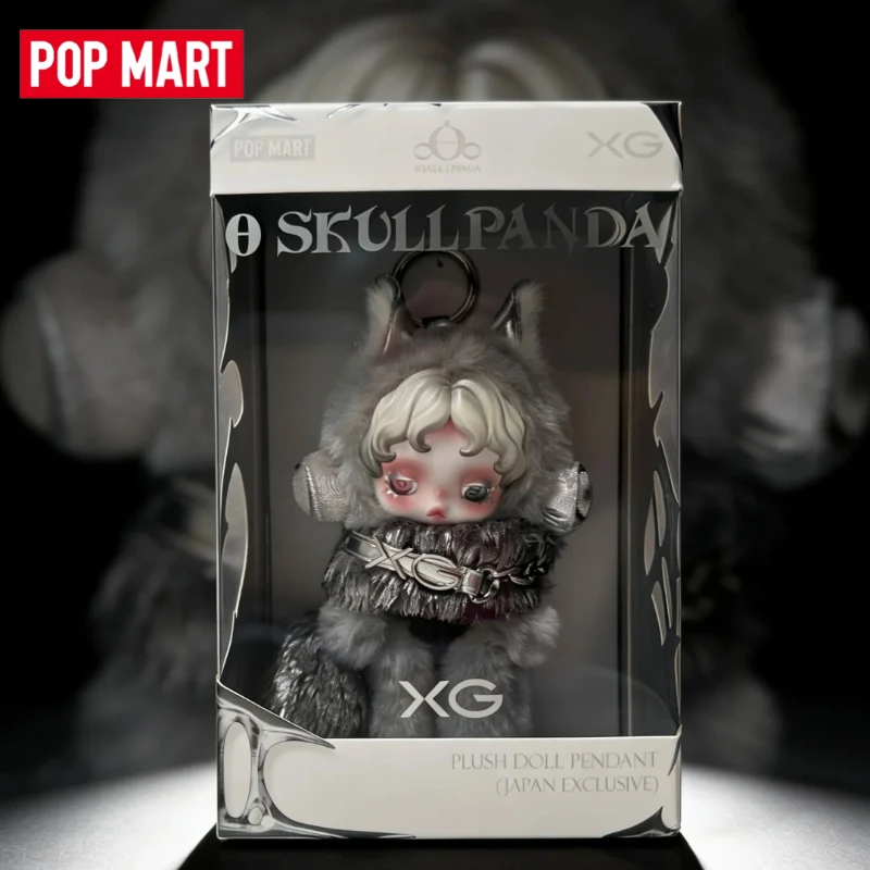 

Genuine POP MART SKULLPANDA XG Plush Doll Penddant Series Blind Box Creative Ornament Desktop Decoration Surrounding Gifts