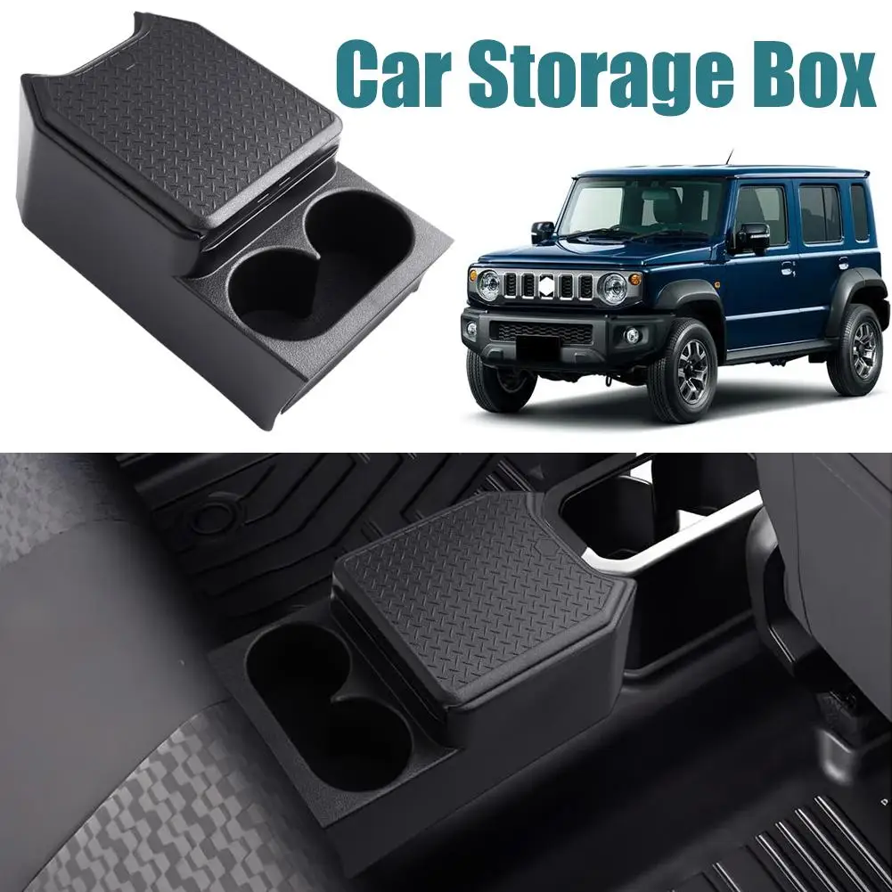Car Storage Box For Jim Niserra MT/AT Vehicles Designed Rear Console Box For Suzuki Jim Niserra JC74 5-door Model Car Inter H1U8