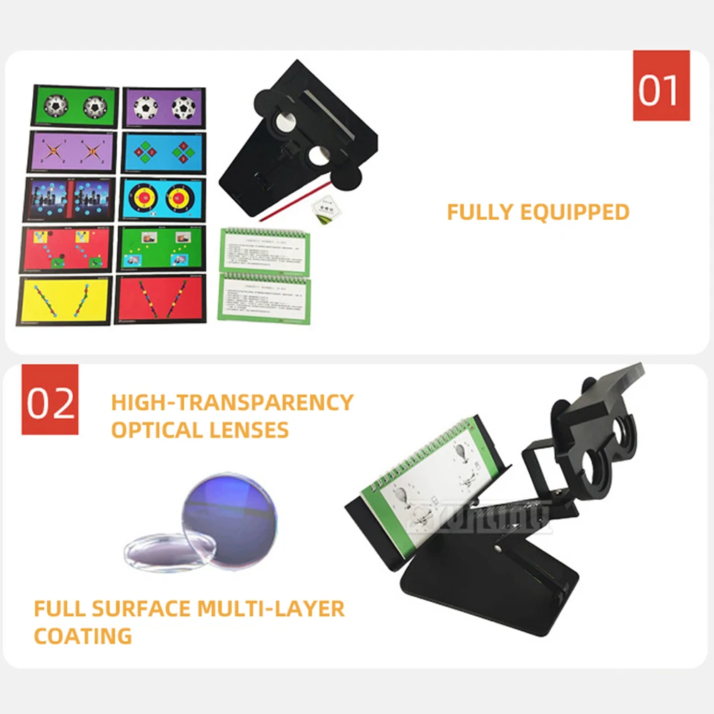 Range Series Stereoscopes: Divergent Stereopsis, Myopia, Amblyopia, Visual Function, Intermittent