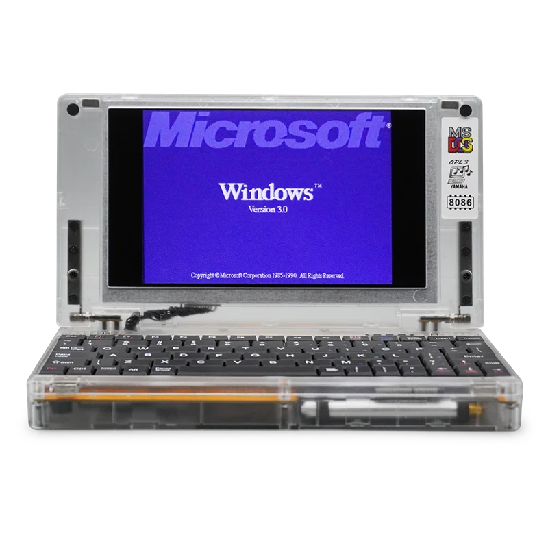 Yofuly DOS6.22/windows3.0 procesor laptop automat do gier do retrogamingu