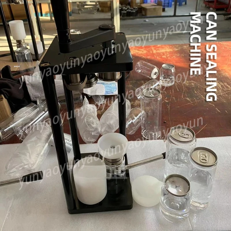 Handheld Can Sealing Machine Portable Manual Jar Beverage Sealer Juice Can Seal Machine