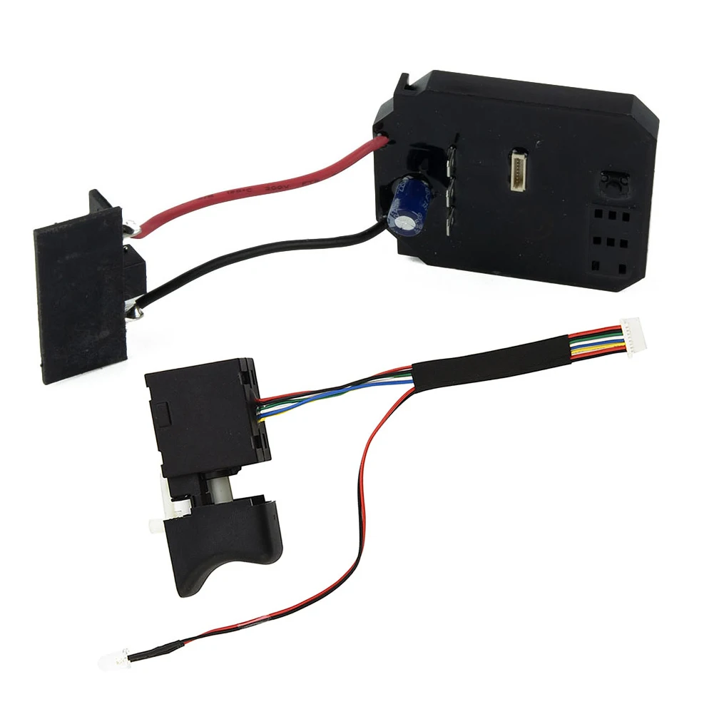 Brushless Electric Wrench Drive Control Board With Switch Suitable For 2106/161/169 General Angle Grinder Control Board