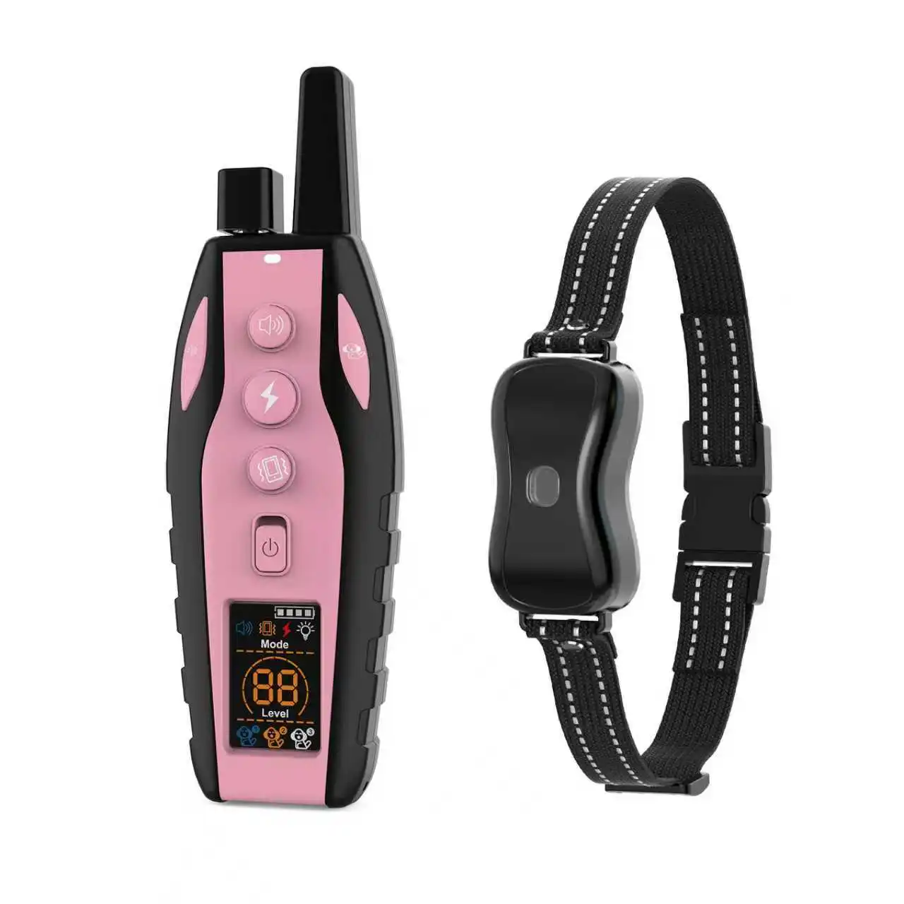 Electric Dog Training Collar Remote Control Waterproof Pet BehaviorFor 5-120lbs Puppy With Vibration Shock