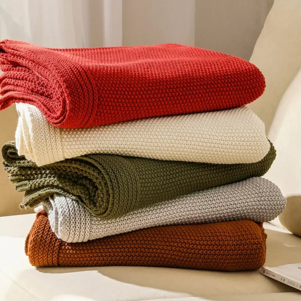 manta-de-lana-tejida-con-gofres-para-camas-funda-de-sofa-de-color-solido-manta-para-siesta-en-la-oficina-chal-suave-funda-de-cama-informal-calida-y-acogedora-de-gran-tamano