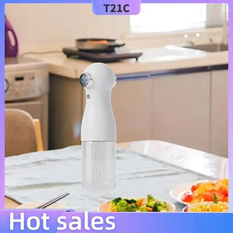 

T21C Electric Oil Sprayer USB Rechargeable Reusable Portable Fine Mist Oil Vinegar Sprayer For Air Fryer Roasting Cooking BBQ