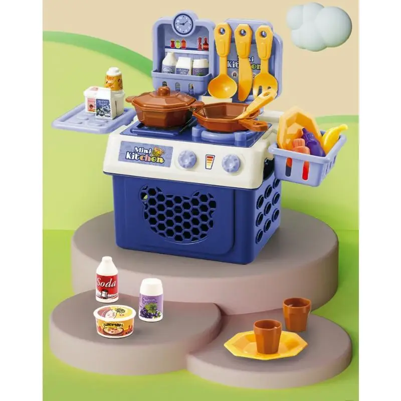 

Xm23/25/32Pcs ABS Children Simulated Kitchen Play House Fun Game Early Educational Toy Gift Simulation Kitchen Tool