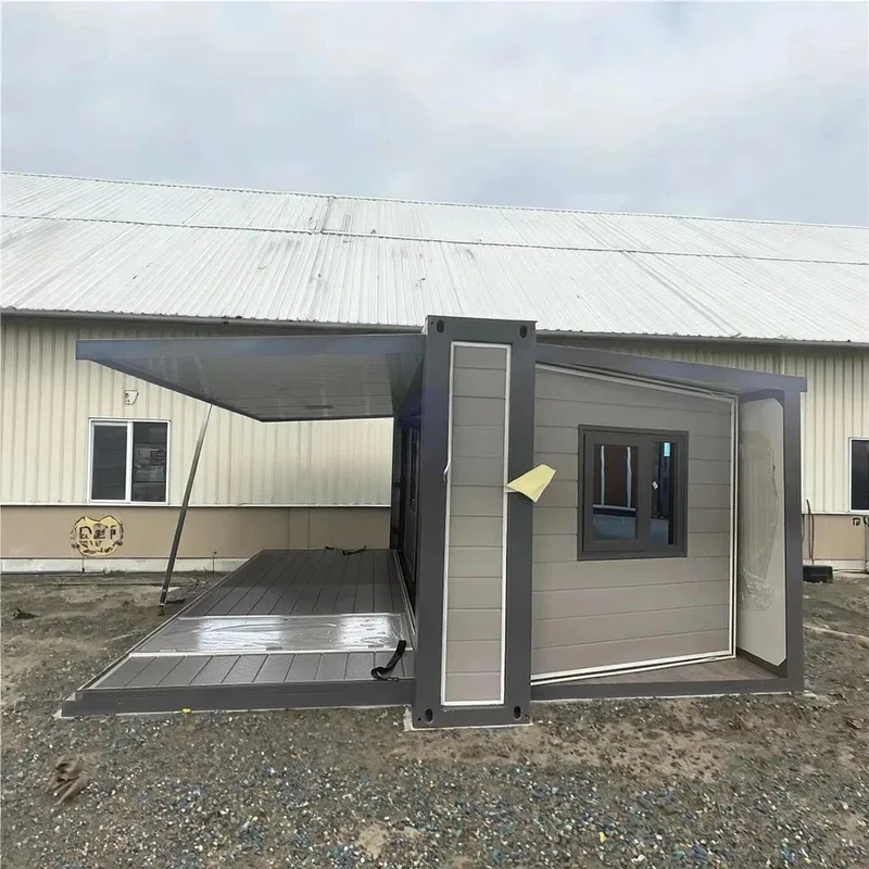 Hot Selling ft & ft Mobile Prefried Exble Steel Container Hotel Use Fast Install Portle Glass House
