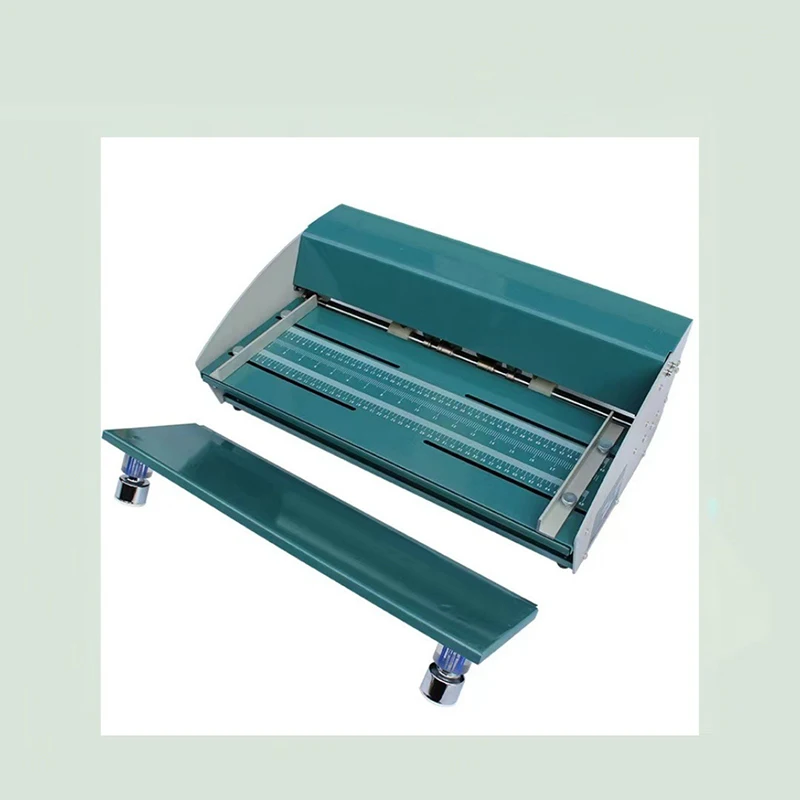 8600 Compact Desktop Creasing and Cutting Machine Creasing and Binding for 85-400g Paper 1000 Sheets/Hour Manual Binding Machine