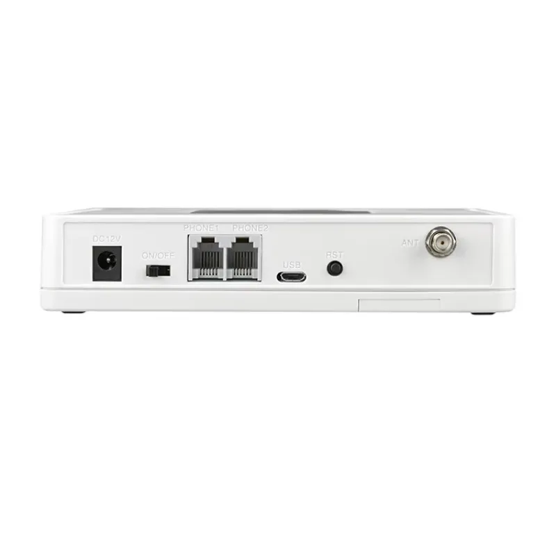 Caller ID fixed wireless end point with 2 RJ-11 ports