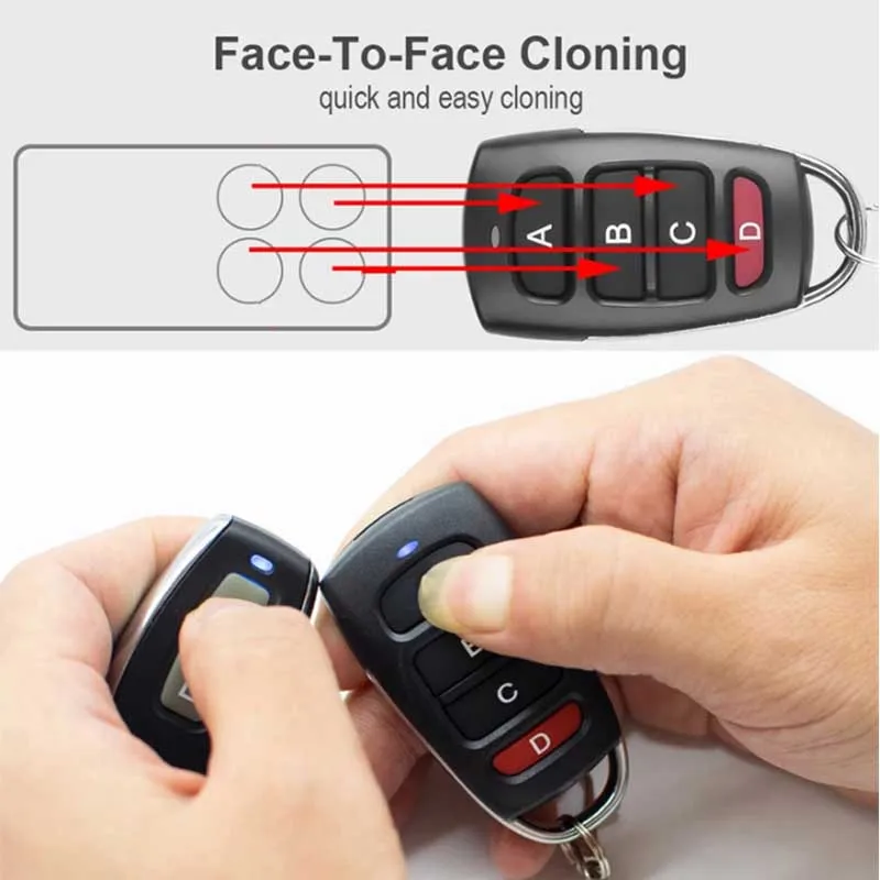 ل نورتون TX1E TX2E باب المرآب التحكم عن بعد 433.92 ميجا هرتز رمز ثابت استنساخ نورتون TX2E TX1E بوابة التحكم عن بعد الأمر 433 ميجا هرتز #6