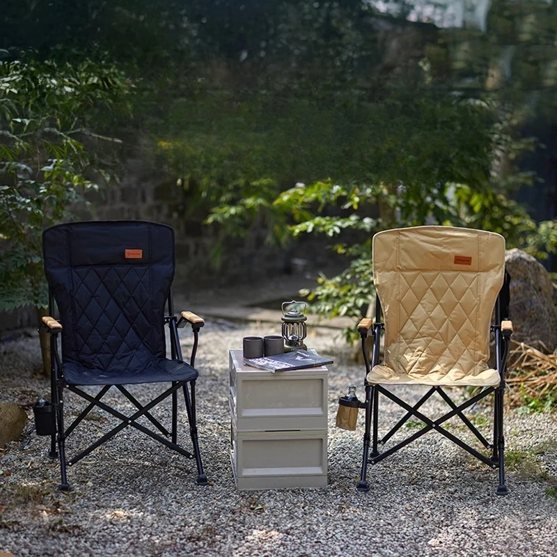 

Портативное складное сиденье для улицы, шезлонг с откидной спинкой для кемпинга/рыбалки/офиса, легкий прочный дизайн