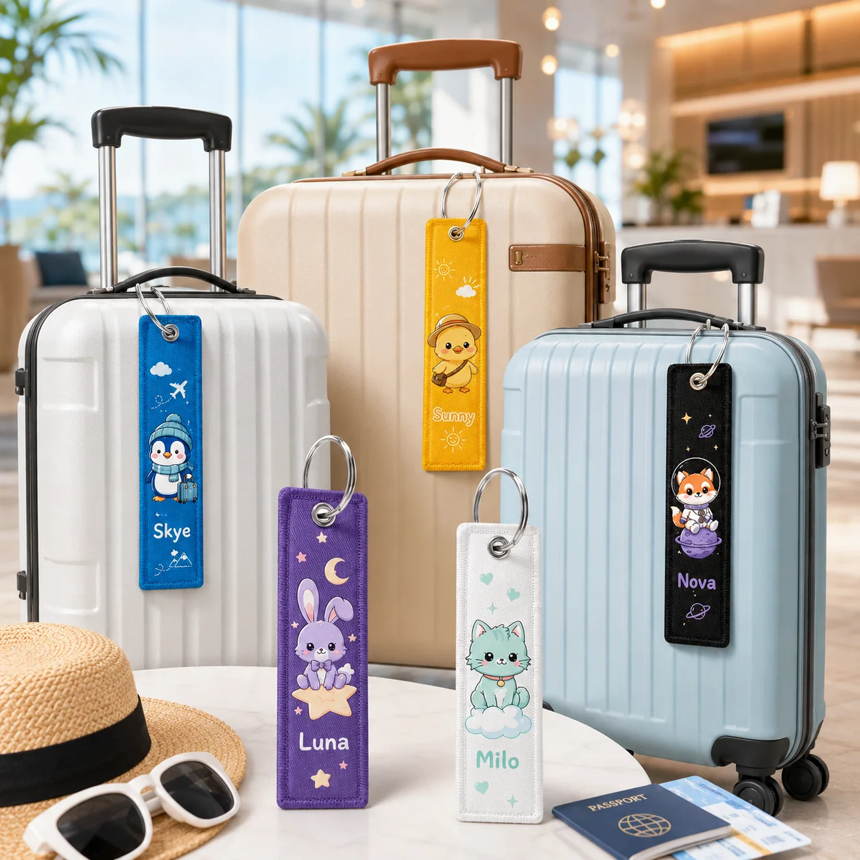 Kişiye Özel Bagaj Etiketleri, - Travel Accessories For 3 Year Old incelemesi ve fiyatı