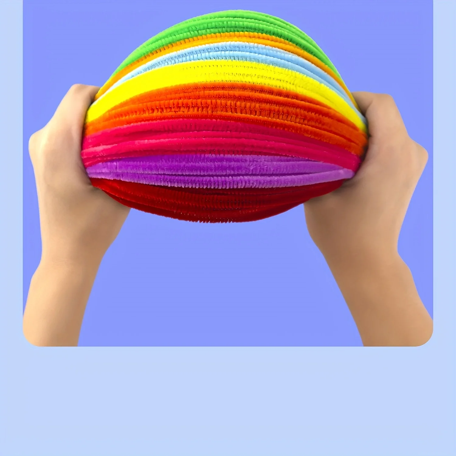 

100PCS Mixed Colors Chenille Stems Set,3 Color Combinations to Choose,DIY Iron Craft Twist Sticks for Handmade Projects & Crafts