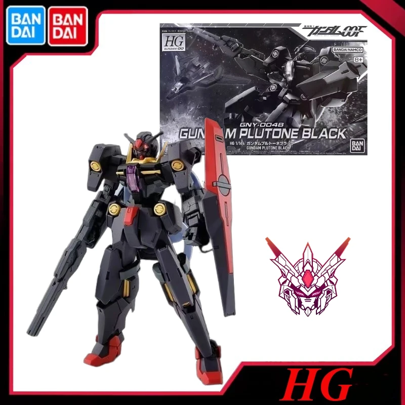 

In Stock Bandai Original Gundam PB Limited HG 00 1/144 Black Judgment Goddess New Product Assembled Model Holiday Gifts collect